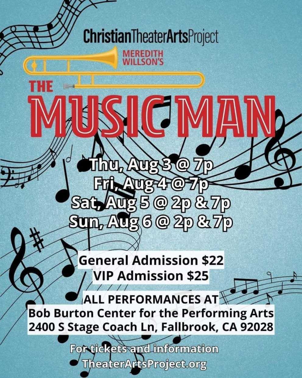 The Music Man Fallbrook Chamber of Commerce