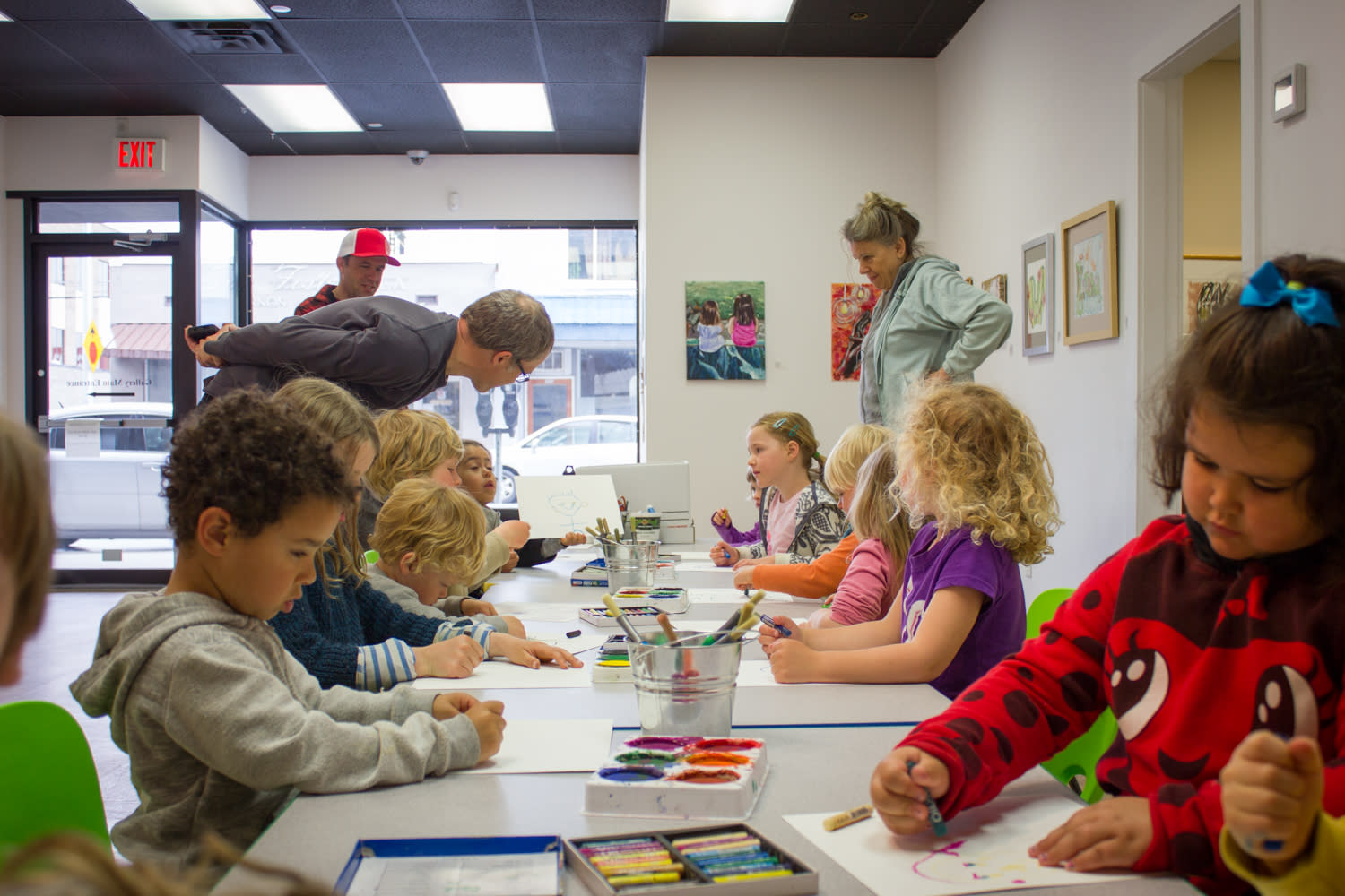 Mini Artists at Vernon Public Art Gallery