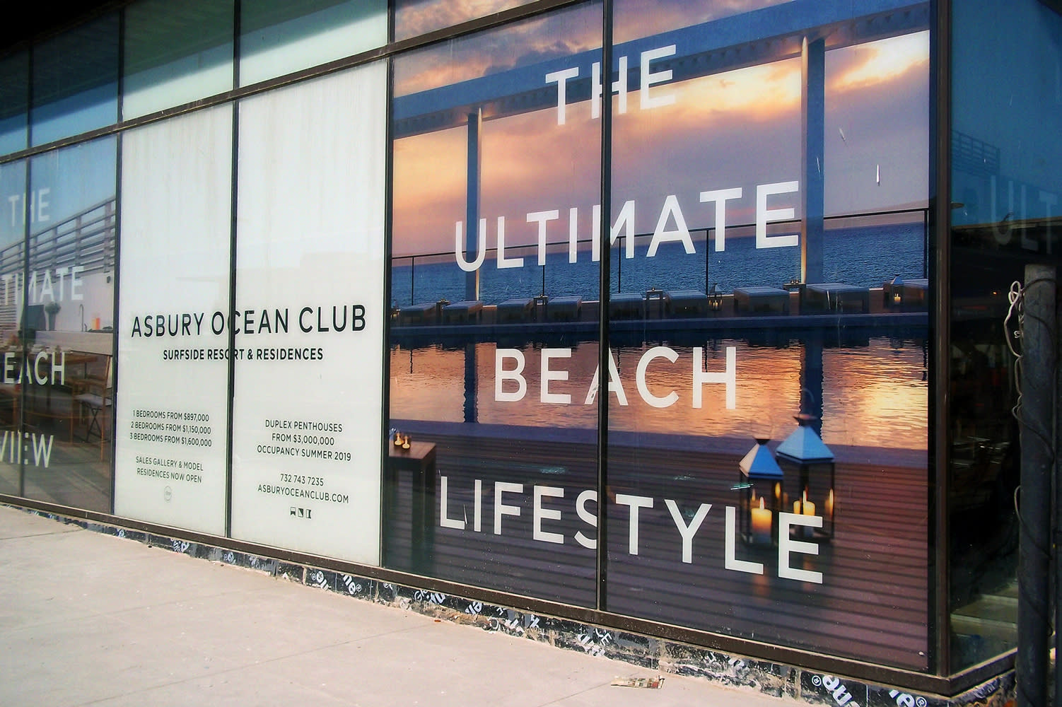 Asbury Ocean Club Window Graphics