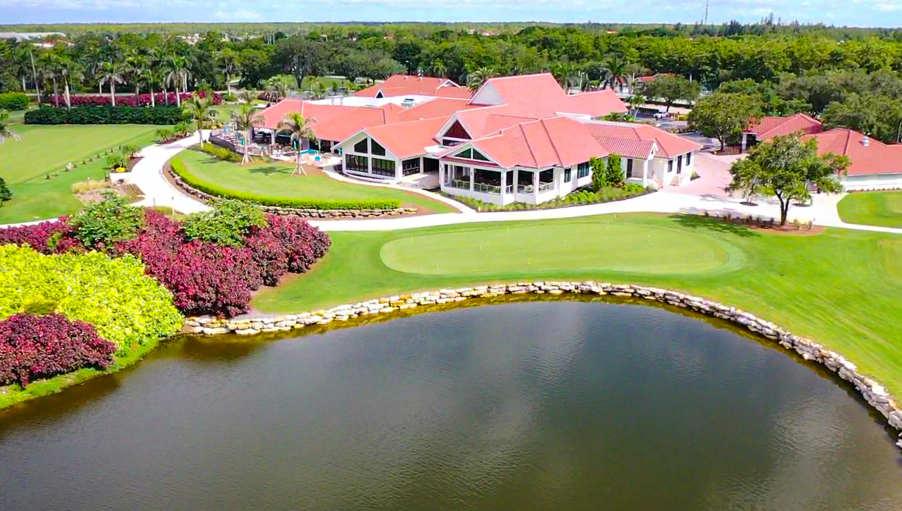 Newly renovated clubhouse at Countryside Golf & Country Club