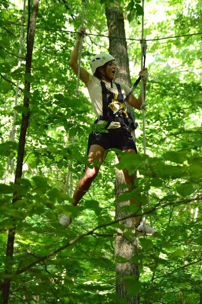 Ziplining at NYzipline
