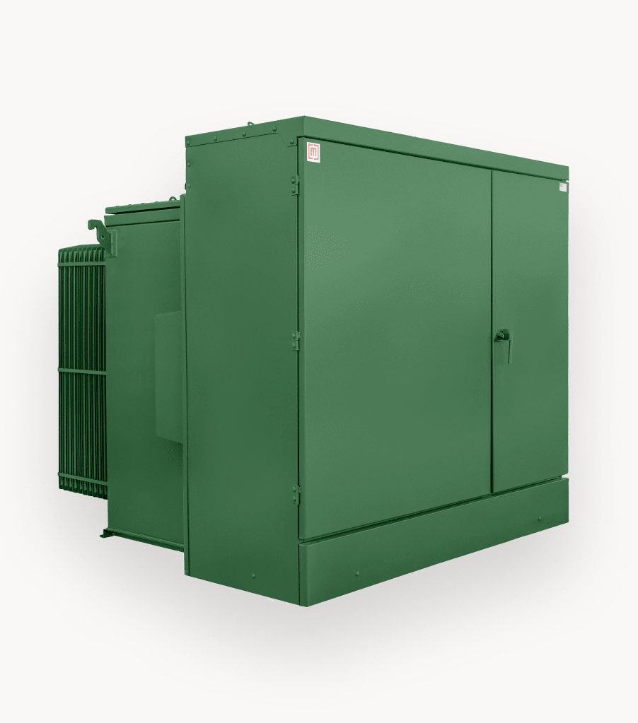 Maddox oil filled three phase padmount transformer