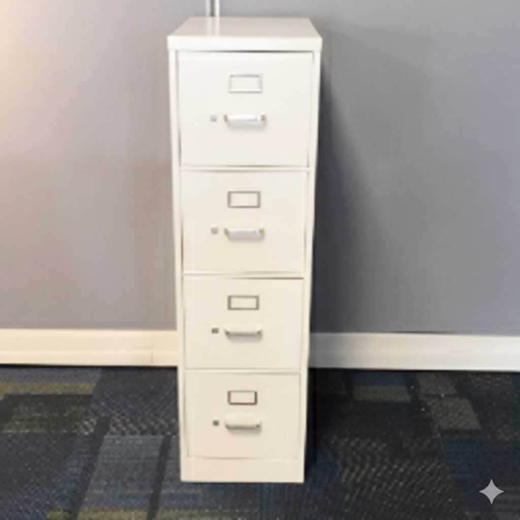 Office Storage 4 Drawer Vertical File