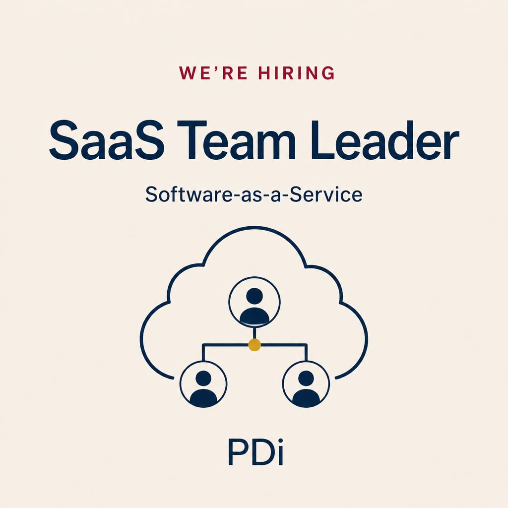 SaaS Team Leader Hiring Graphic