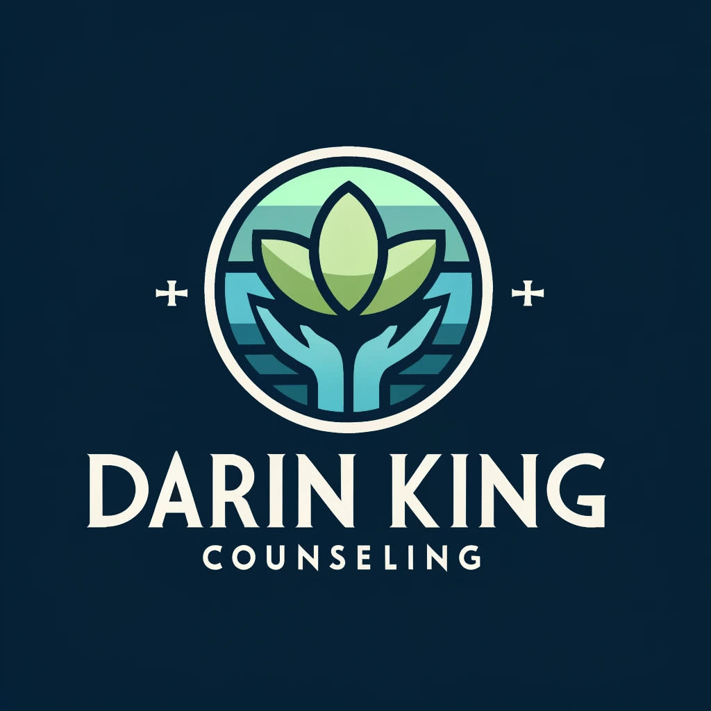 Darin King Counseling logo - trauma-informed therapy and online counseling in Pennsylvania