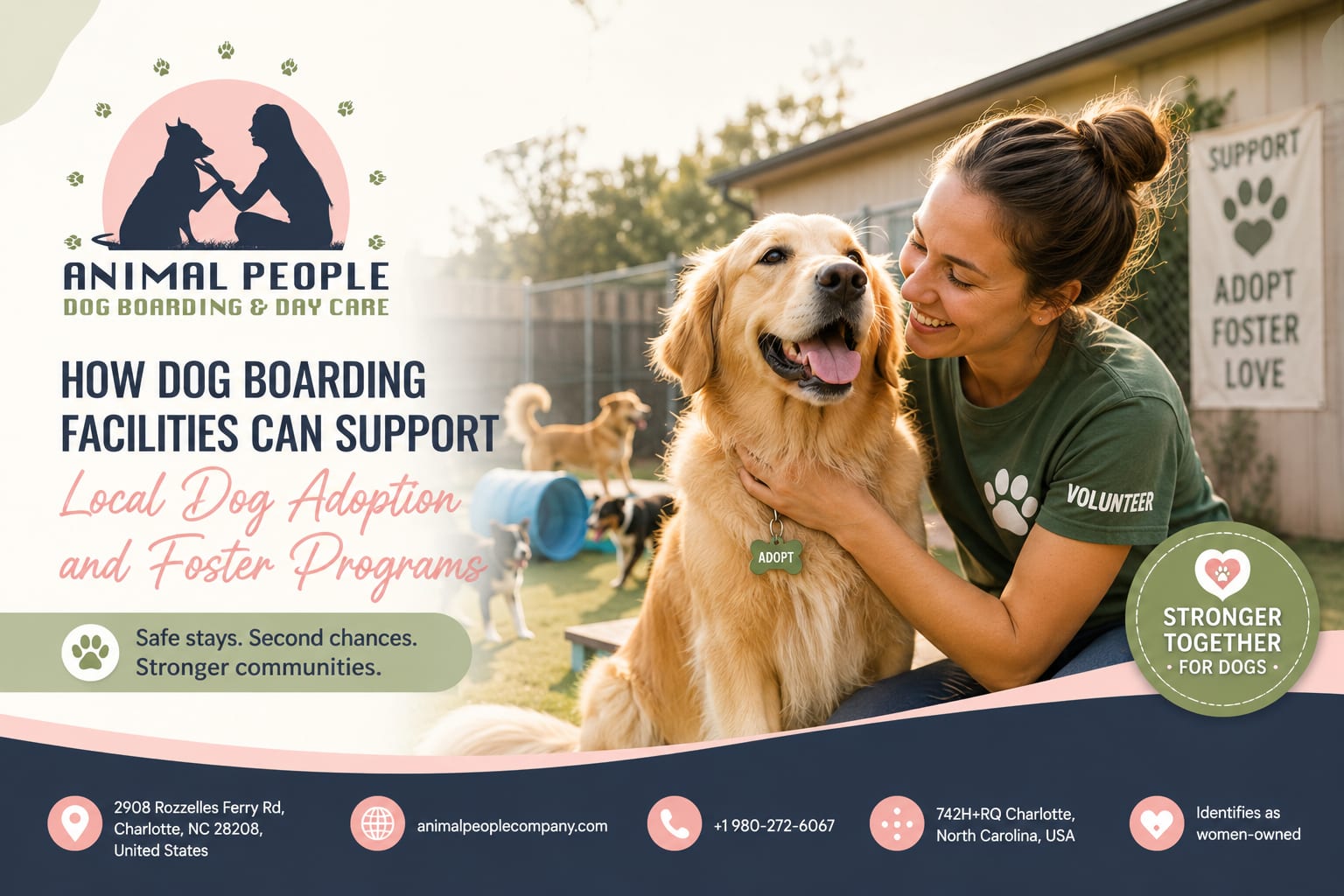 How Dog Boarding Facilities Can Support Local Dog Adoption and Foster Programs