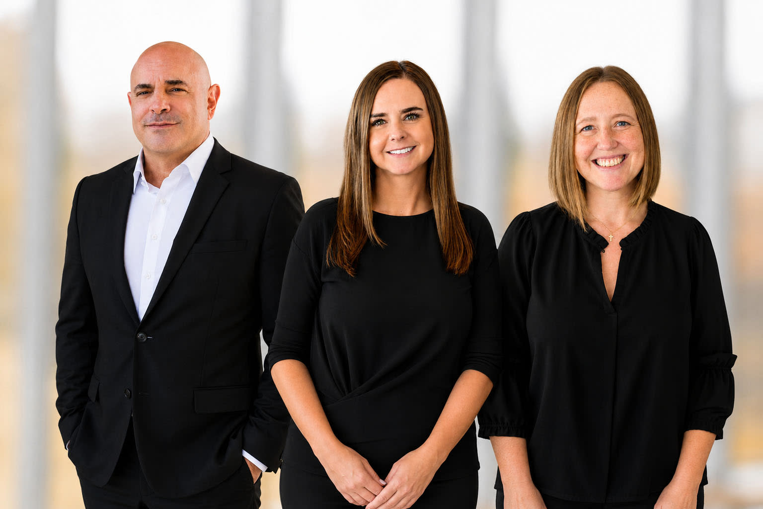George Lamelza (Left), Sara Lamason (Center), Christina Manol (Right)