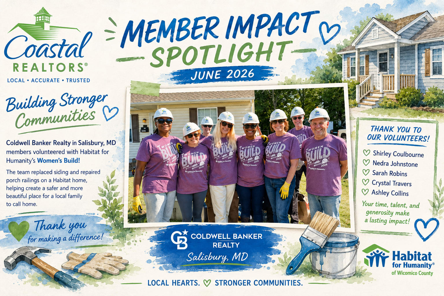 Member Impact Spotlight Graphic