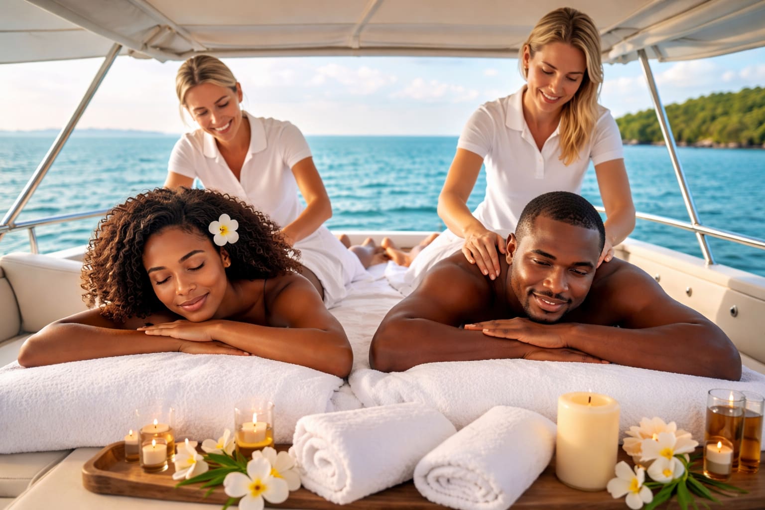 Floating Kneads Couple Massage