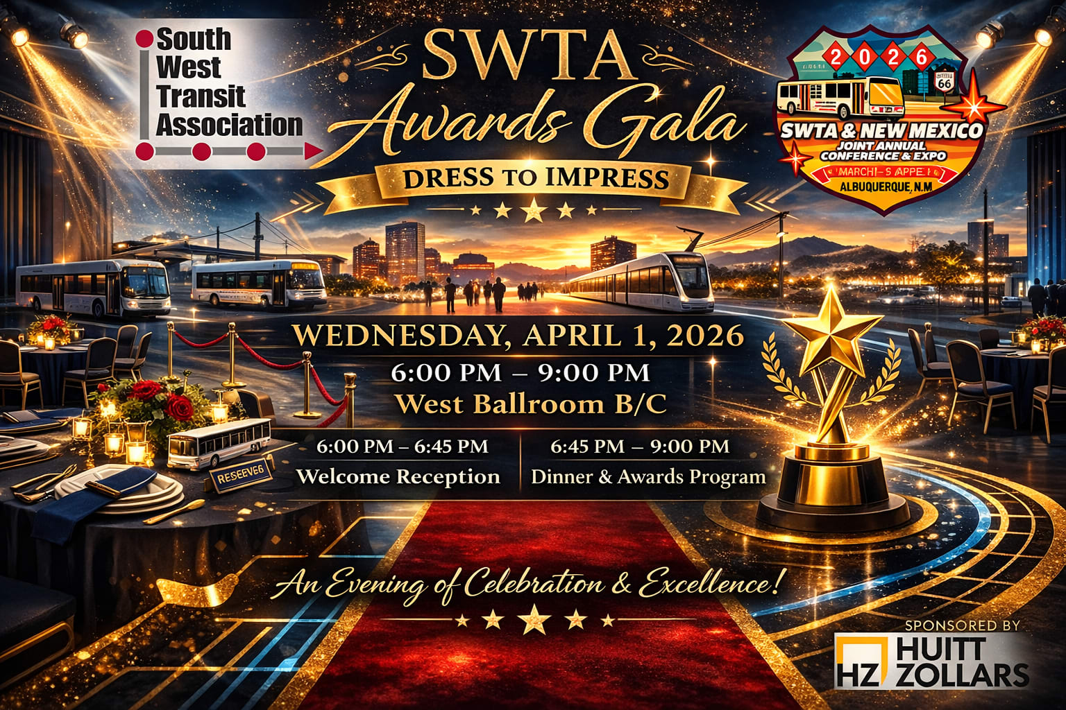 SWTA to Host Awards Gala During 2026 Joint Annual Conference & EXPO ...