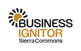 Business Ignitor Sierra Commons in mustard yellow with sun symbol
