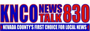 KNCO News Talk 830 Nevada County's First Choice for Local News logo