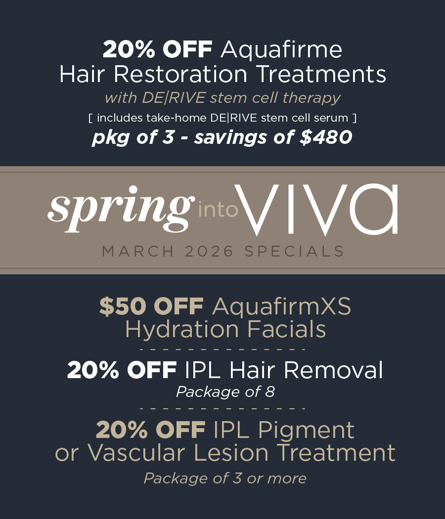 Viva Med Spa List of March Promotions