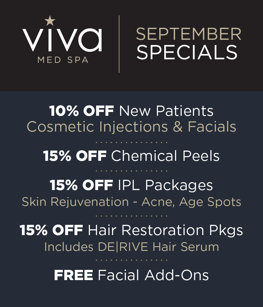 Viva Med Spa September Specials List