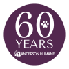 Anderson Humane 60 Years LOGO