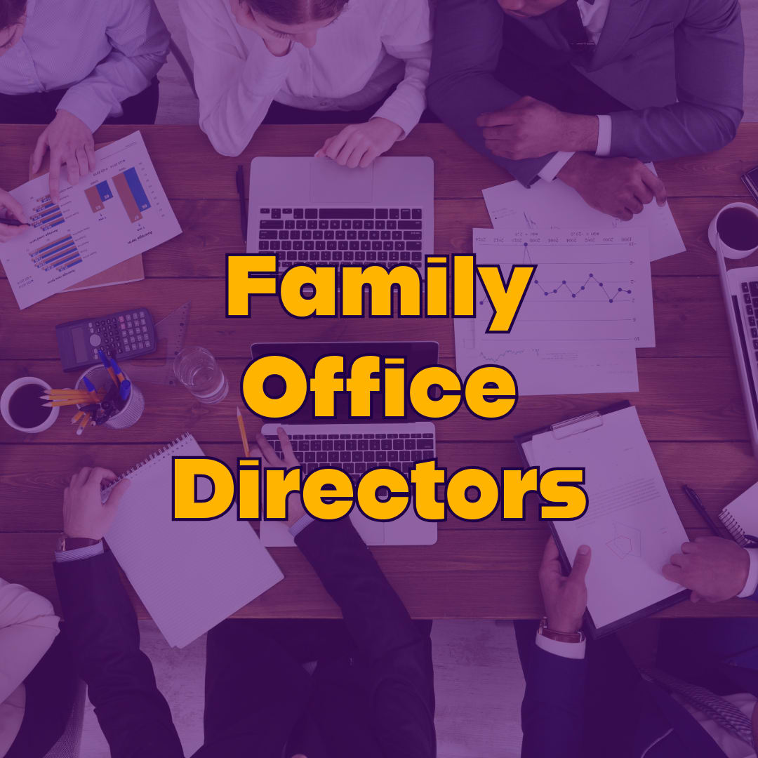family office directors peer group