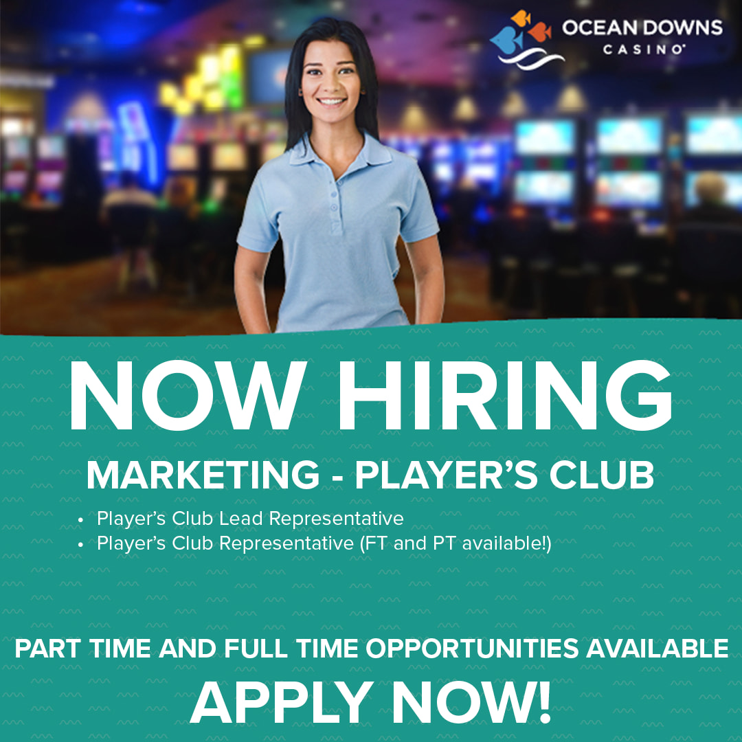 Now Hiring Marketing - Player's Club Apply Now!