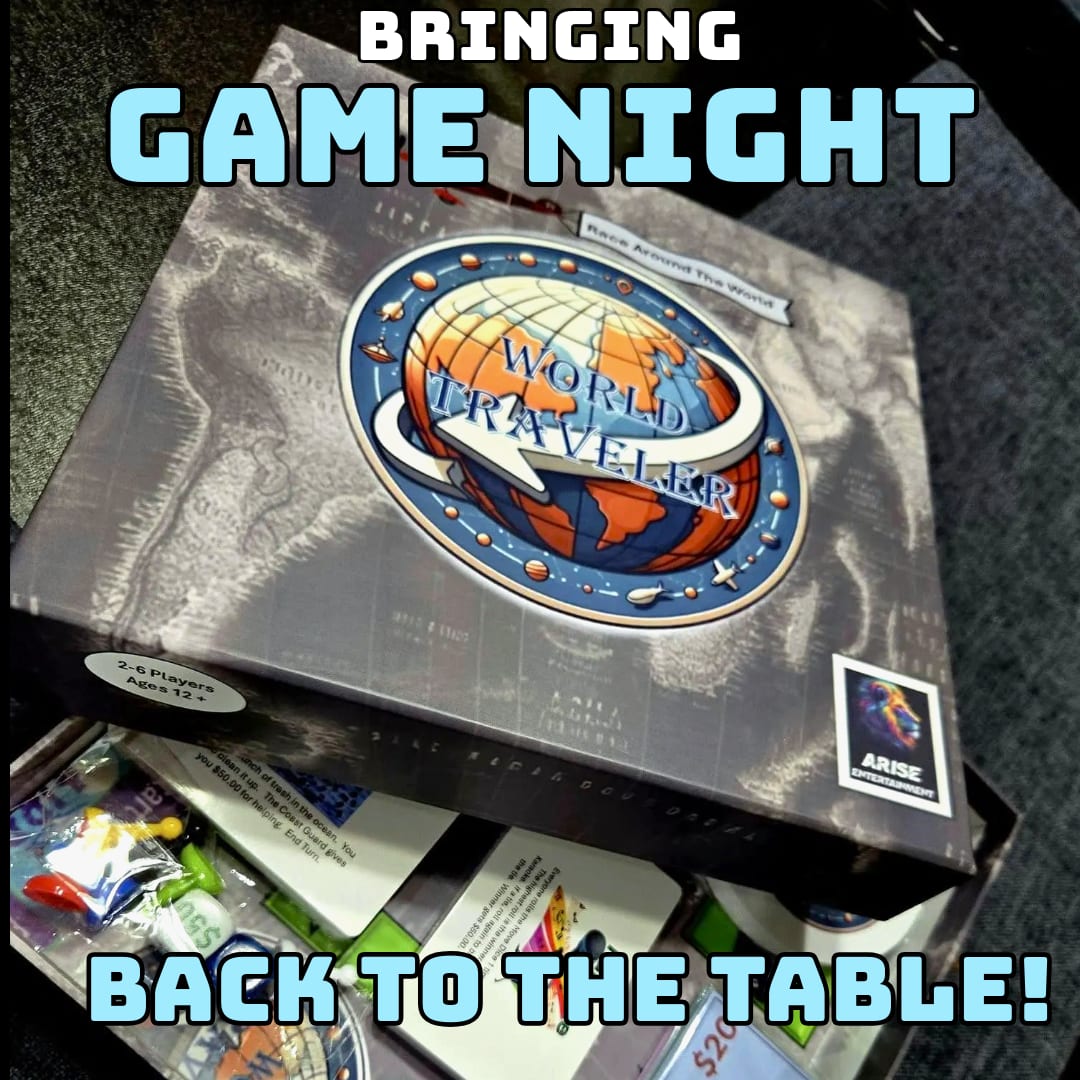 World Traveler Board Game by Arise Entertainment, LLC