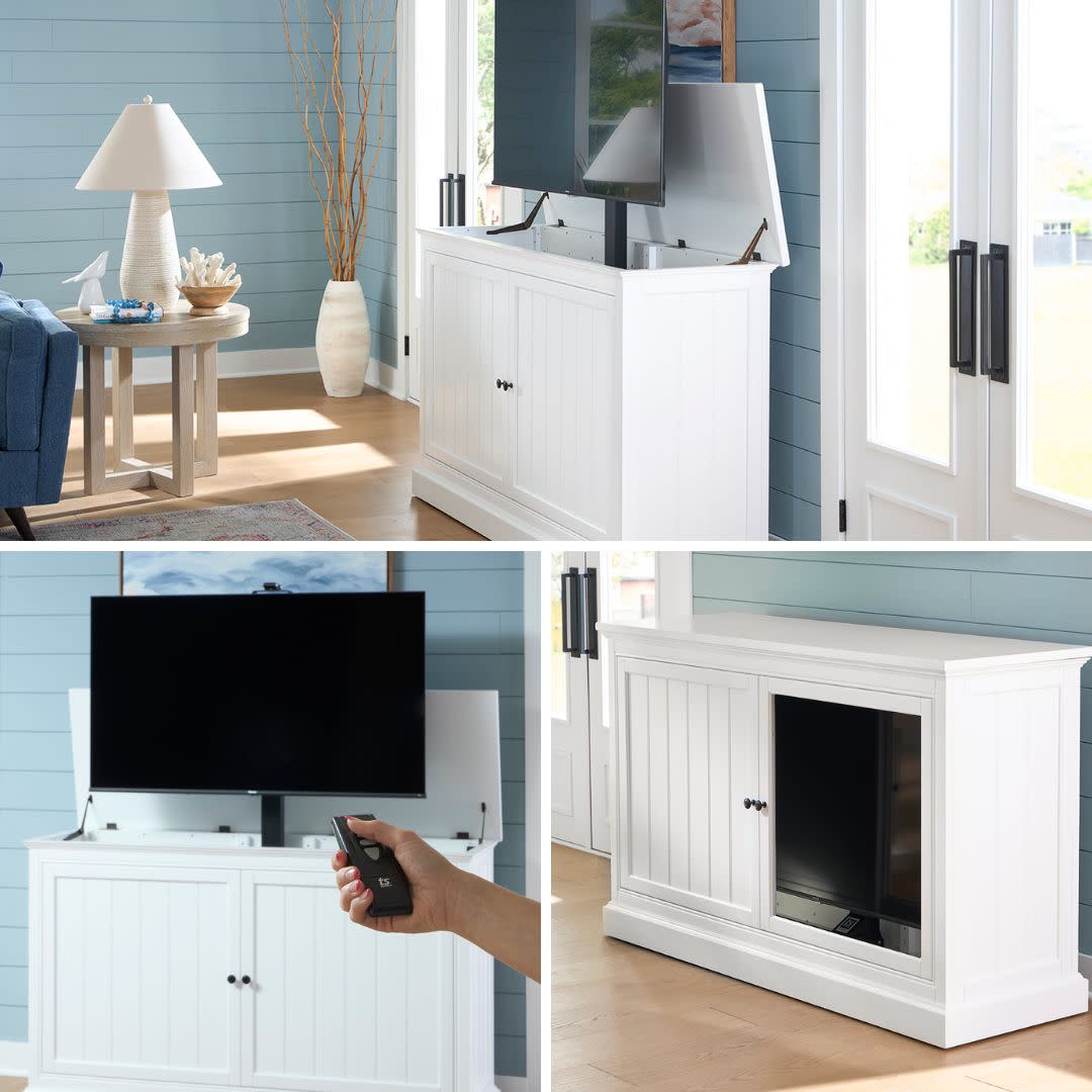 Hidden TV Lift Cabinet