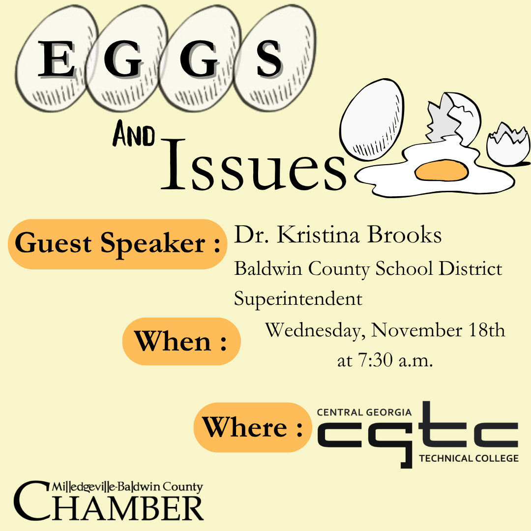 flyer for eggs & issues