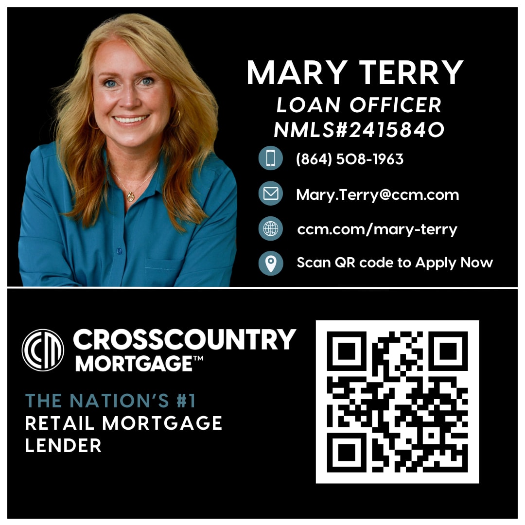 Business Card for Mary Terry