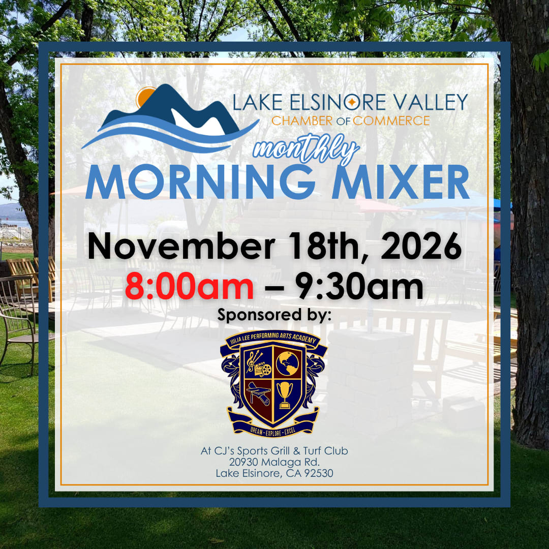 November Morning Mixer flyer
