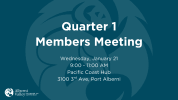 Q1 Members Meeting