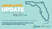 LPBC Legislative Update September 10, 2026. Presented by Politicalm.