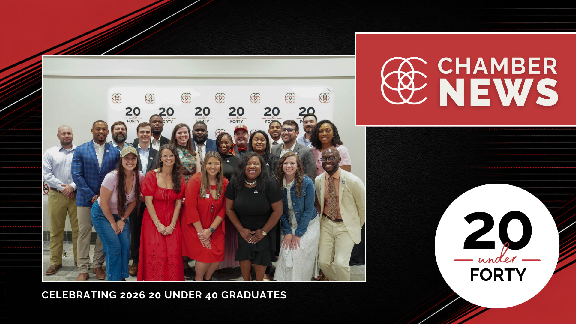 2026 20 Under 40 News Cover