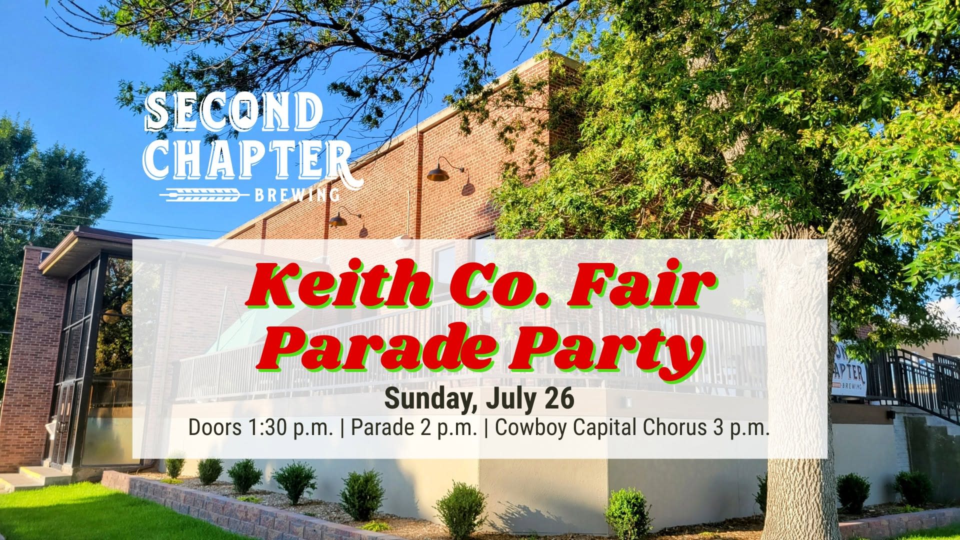 Second Chapter Brewing Parade Party