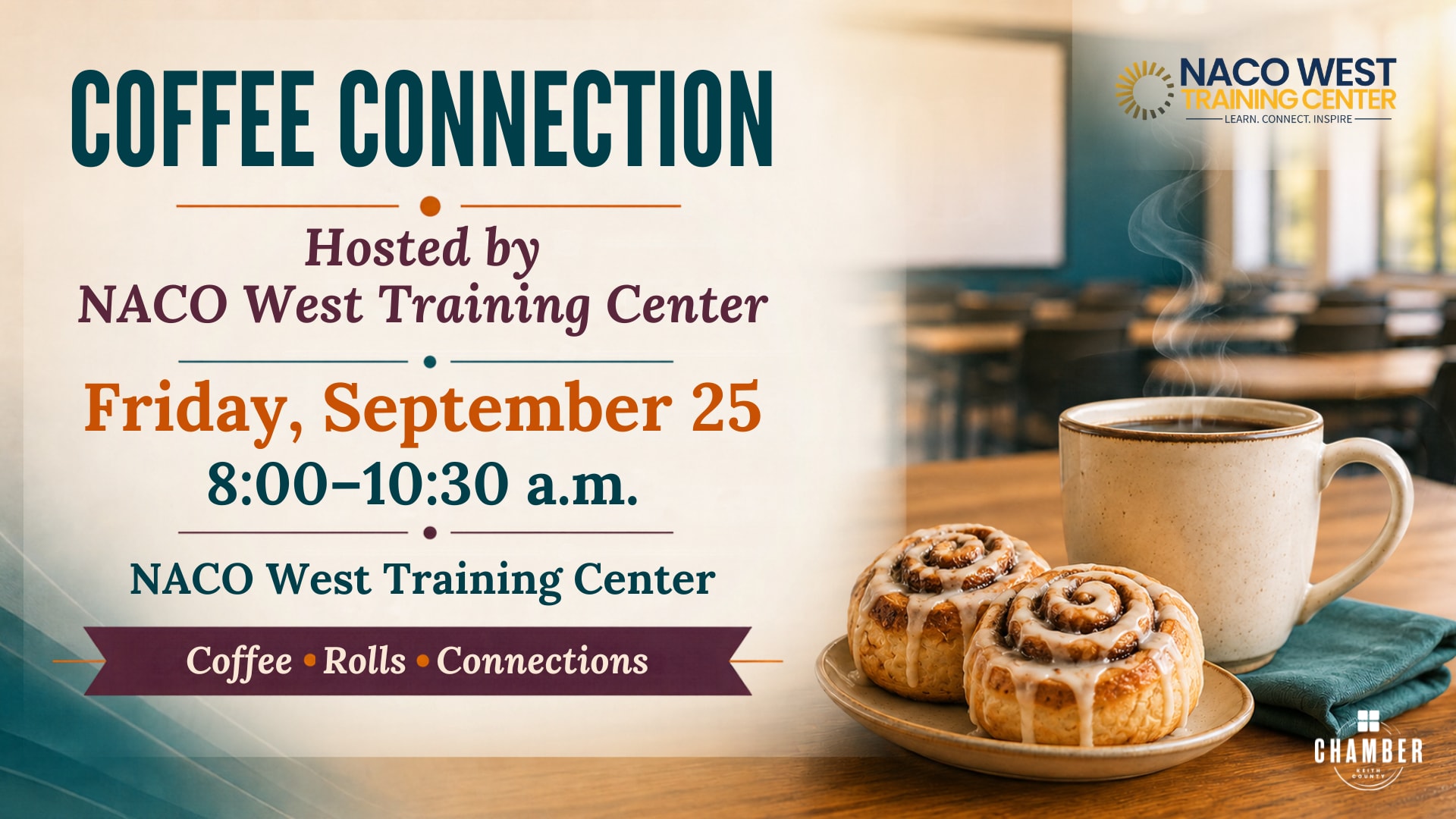 09-25-2026 NACO West Training Center Coffee Connection