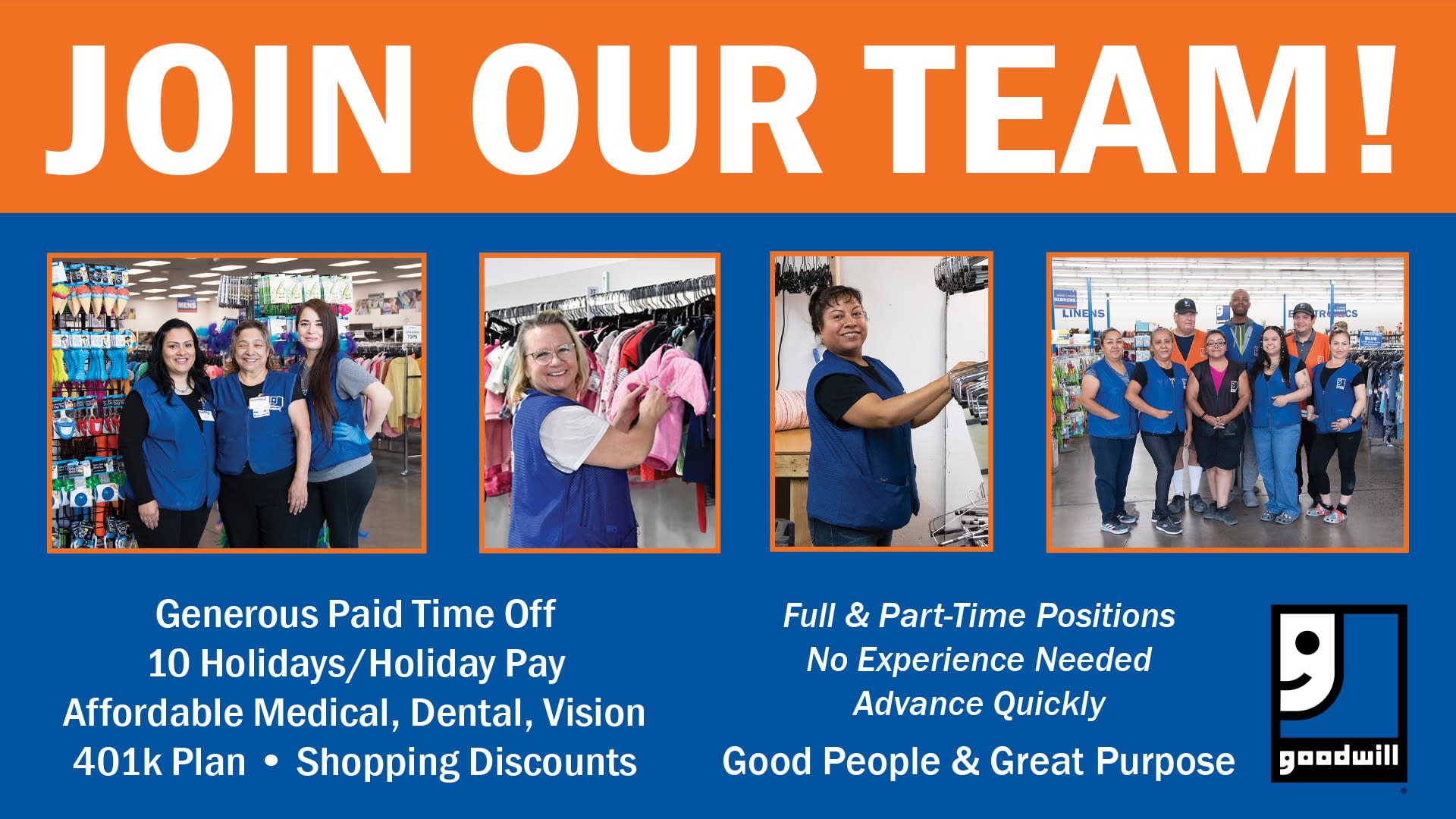 Multiple Positions Available