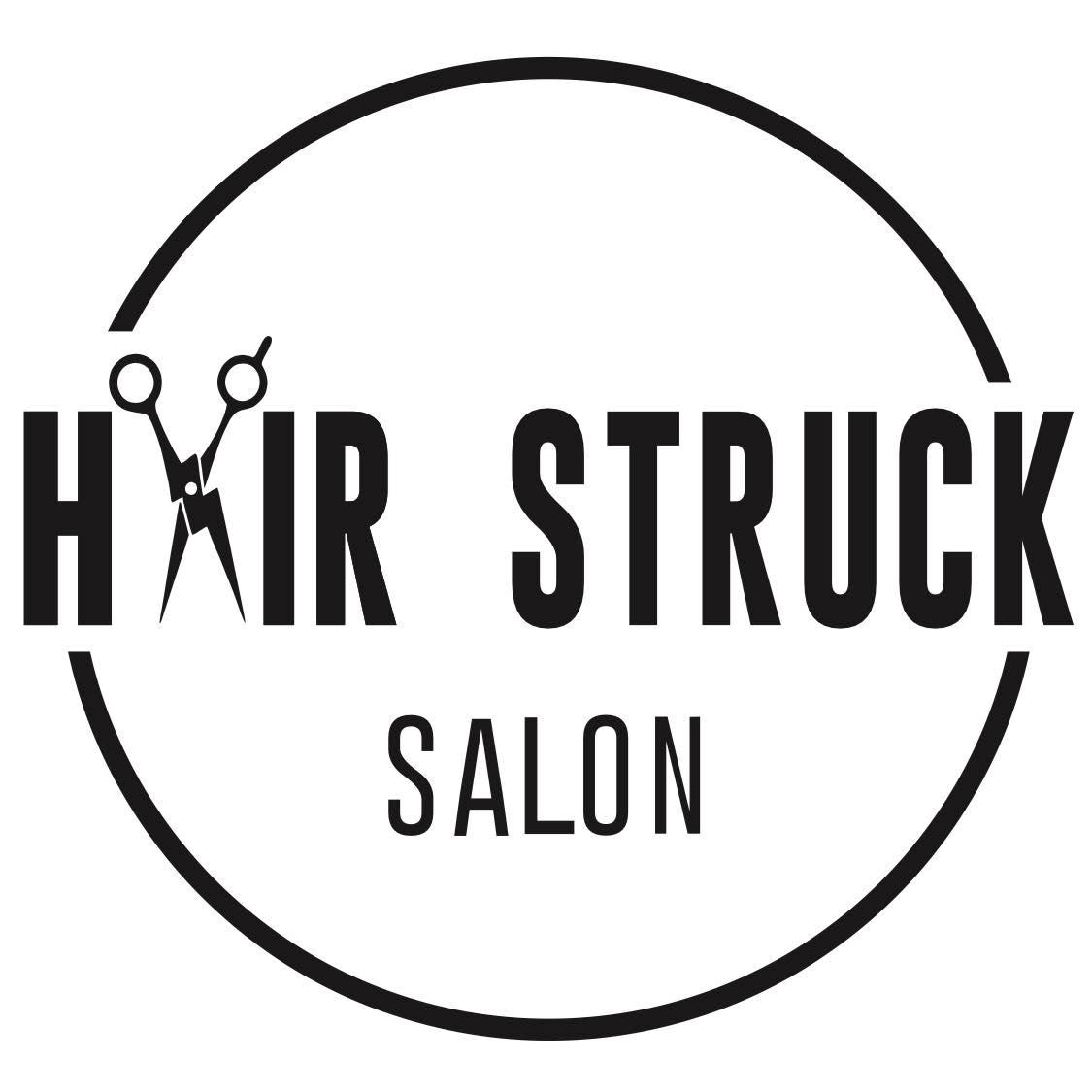 Hair Struck Salon Logo