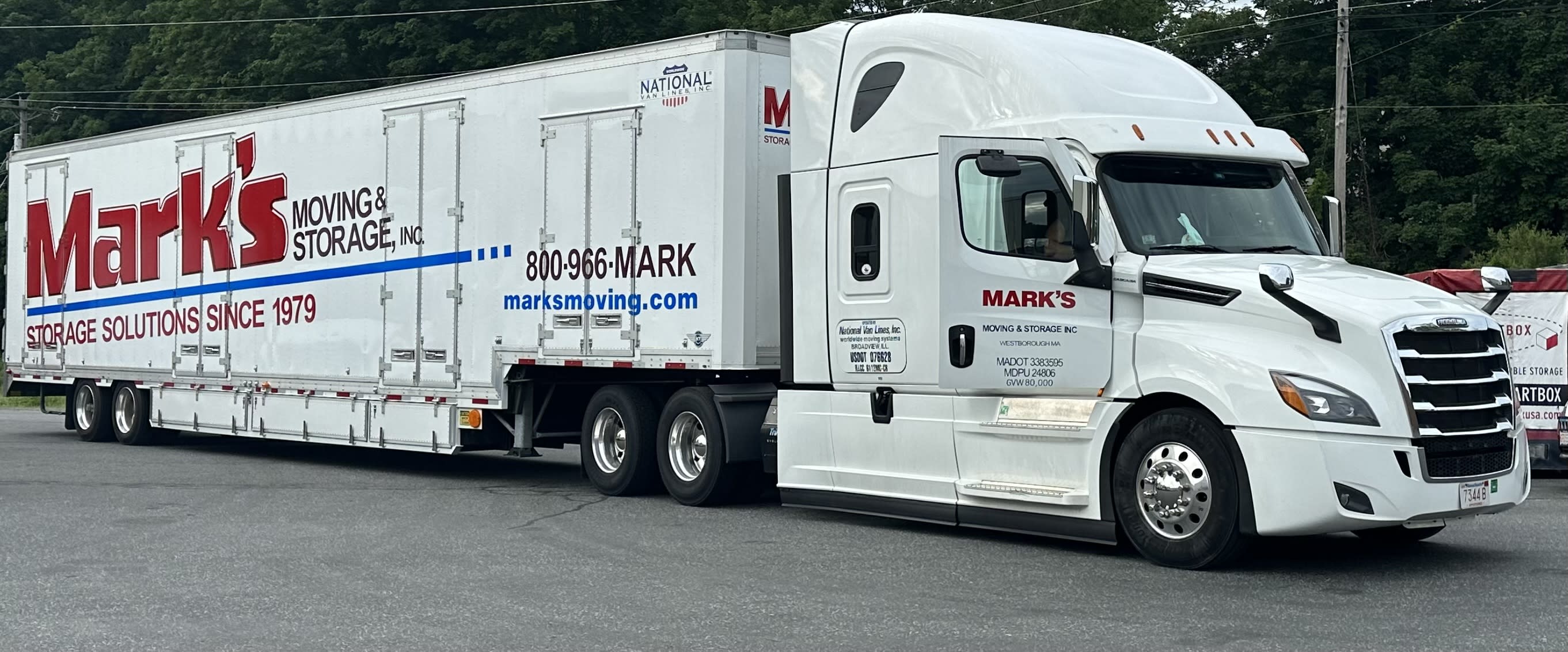 Mark's Moving & Storage Truck