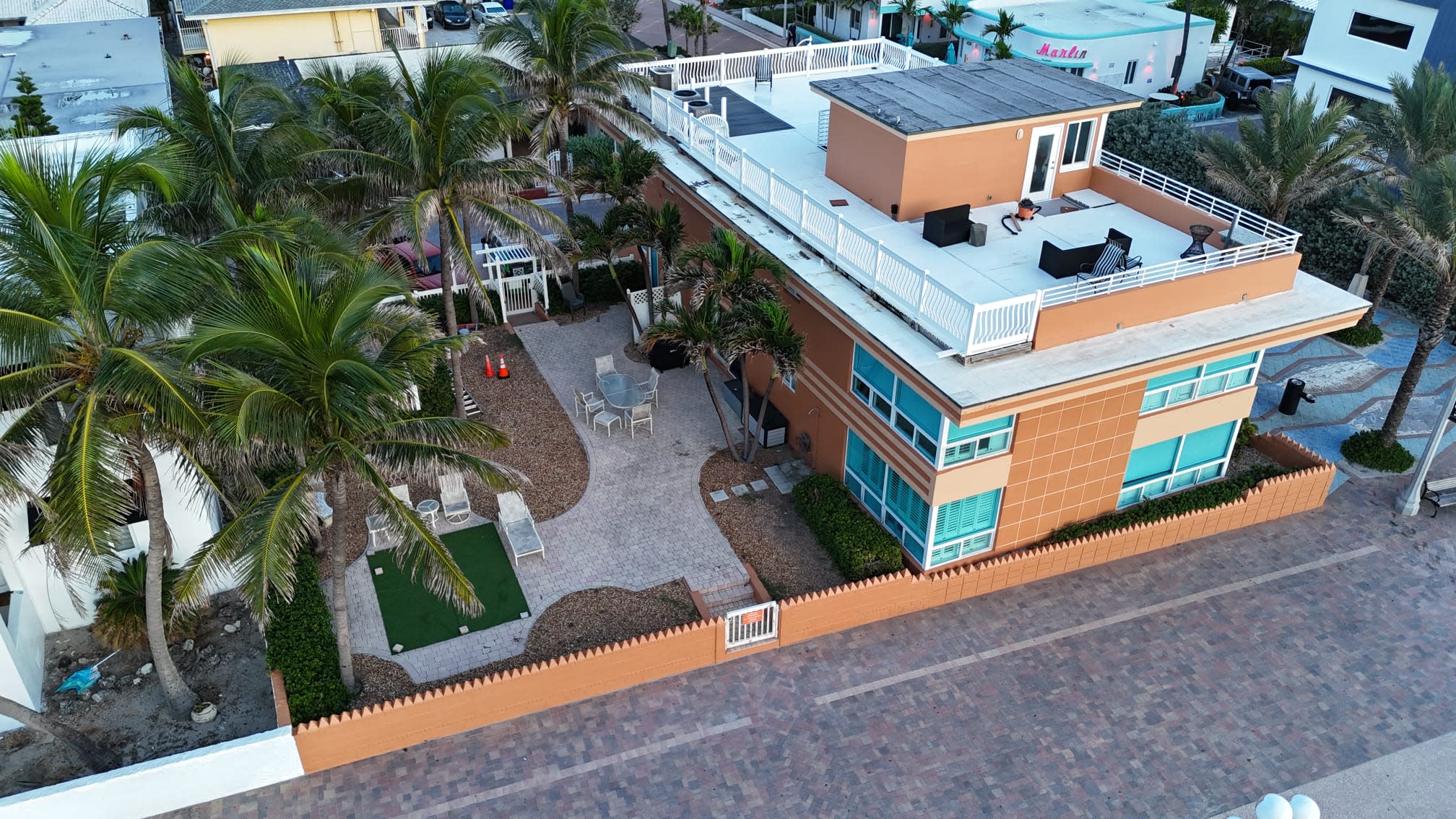 Residential exterior repainting by Complete Structure Painting Florida coastal property