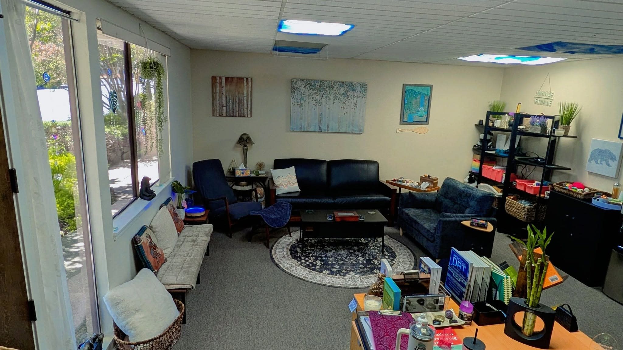 A view into the office at Swift Mind Care