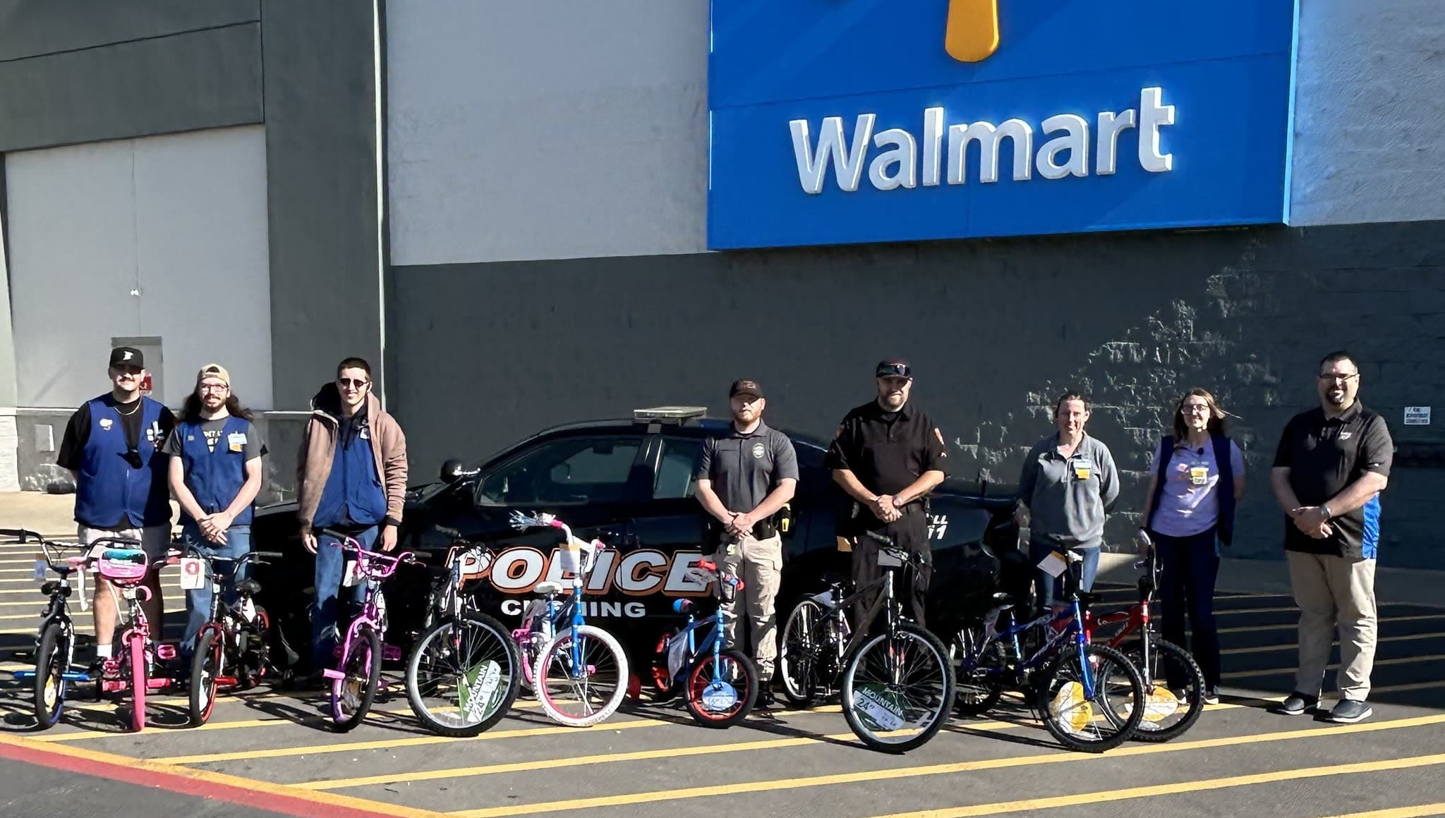 Cushing Police Department Bicycle Rodeo Event Pic