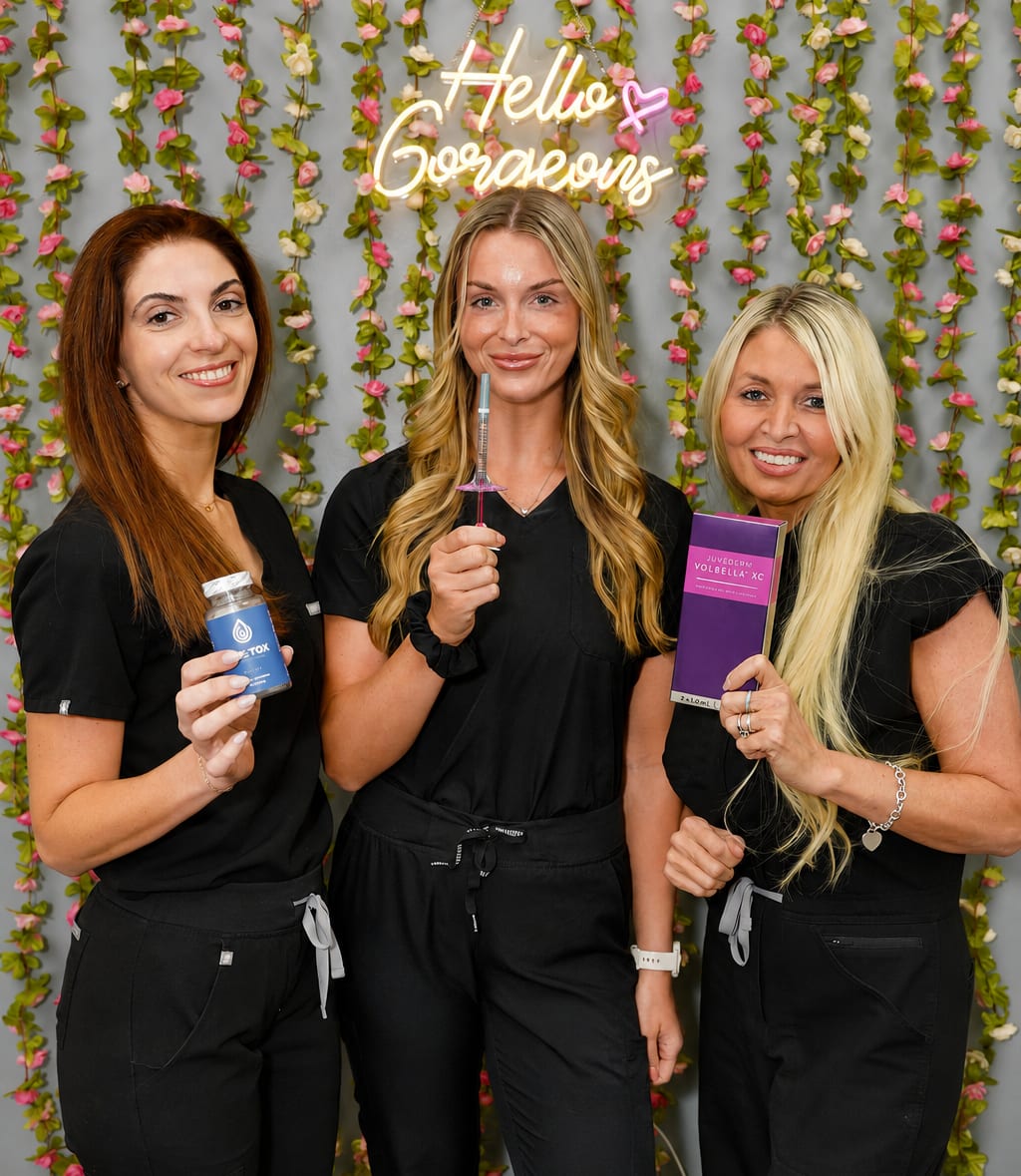 Refresh - Aesthetics & Wellness providers holding injectable aesthetic products including Juvéderm Volbella XC in Florida
