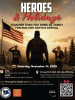 Heroes & Holidays flyer