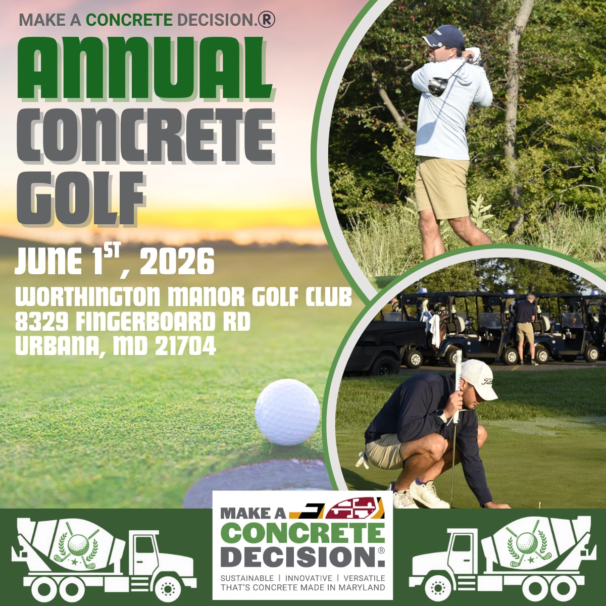 Annual Concrete Golf Outing