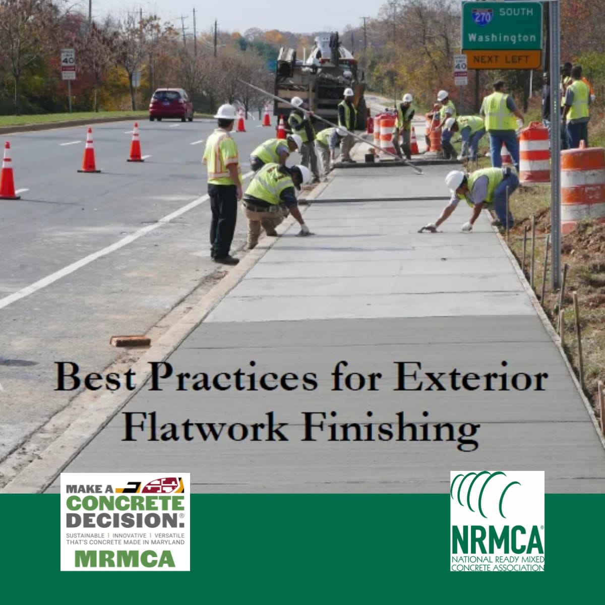 NRMCA Exterior Flatwork Logo