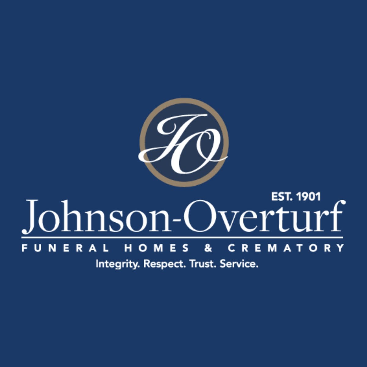 Johnson-Overturf Funeral Homes Logo