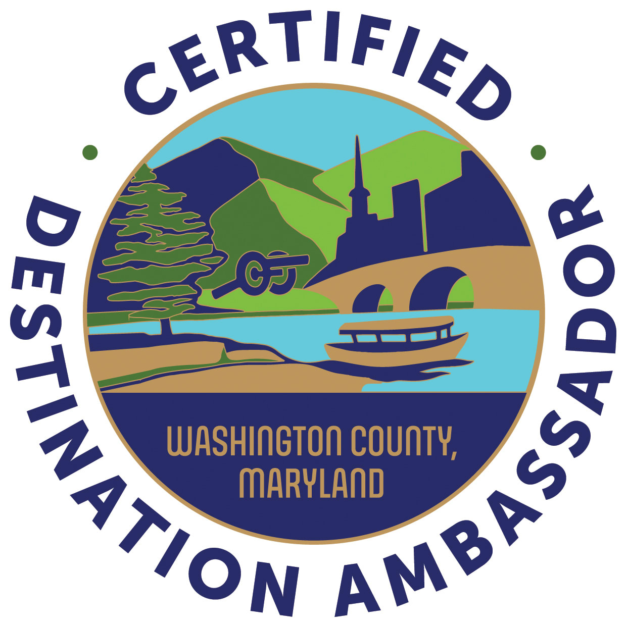Certified Destination Ambassador logo for Washington County