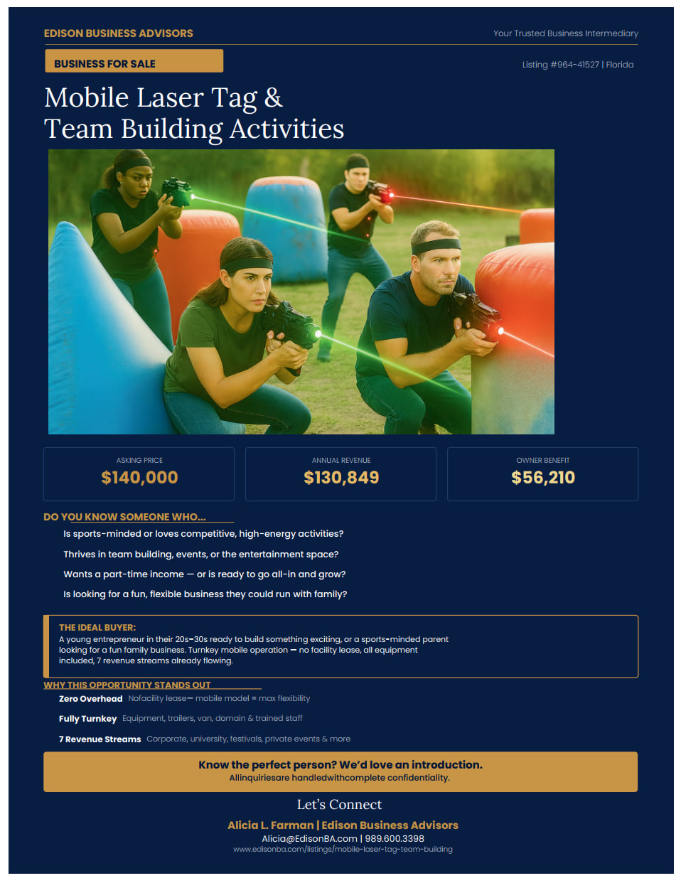 Participants playing outdoor mobile laser tag with inflatable obstacles, showcasing a high-energy team-building event experie