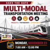 2026 Multi-Modal Transportation Meeting Partnership & Save the Date graphic 11-23-2026