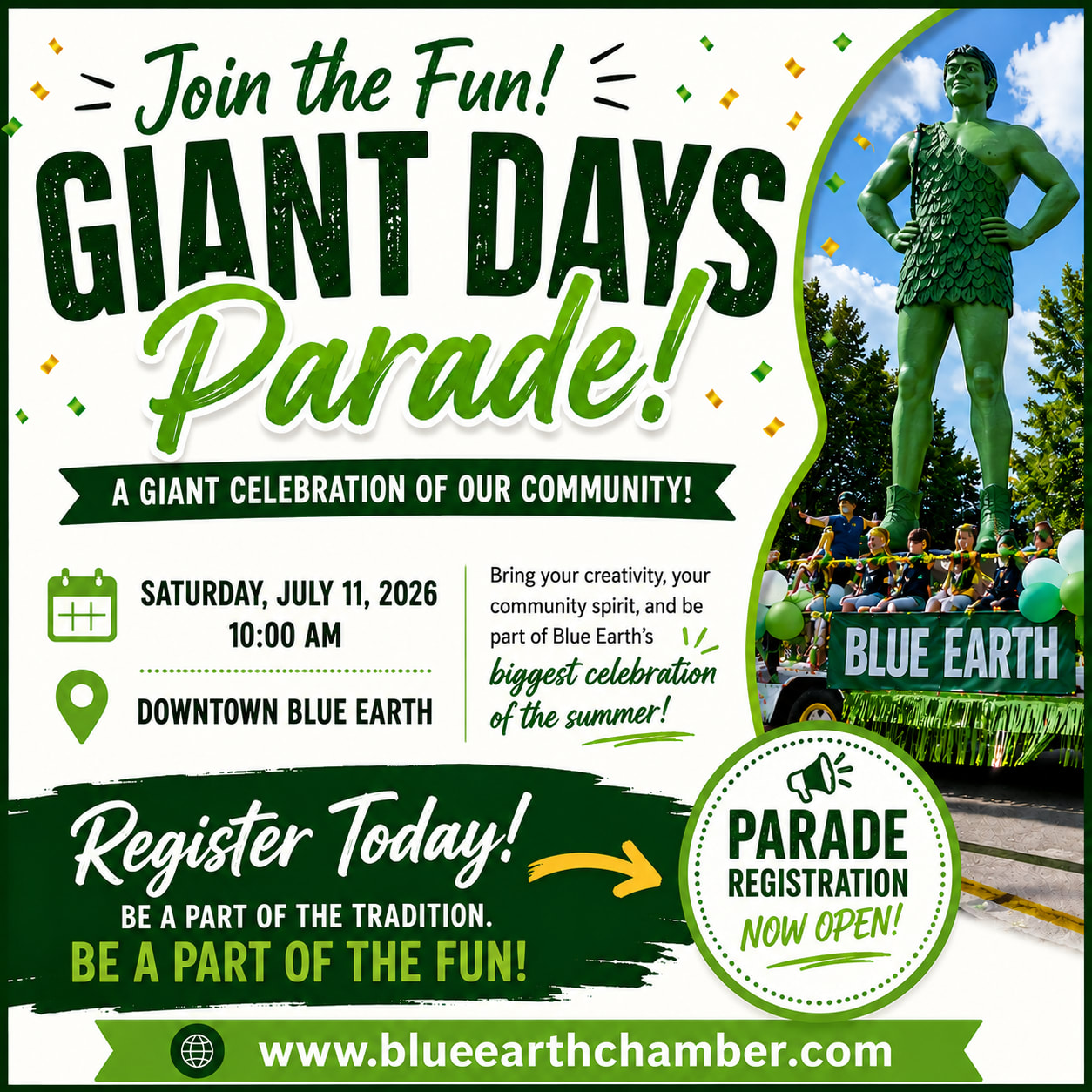 2026 Giant Days Parade