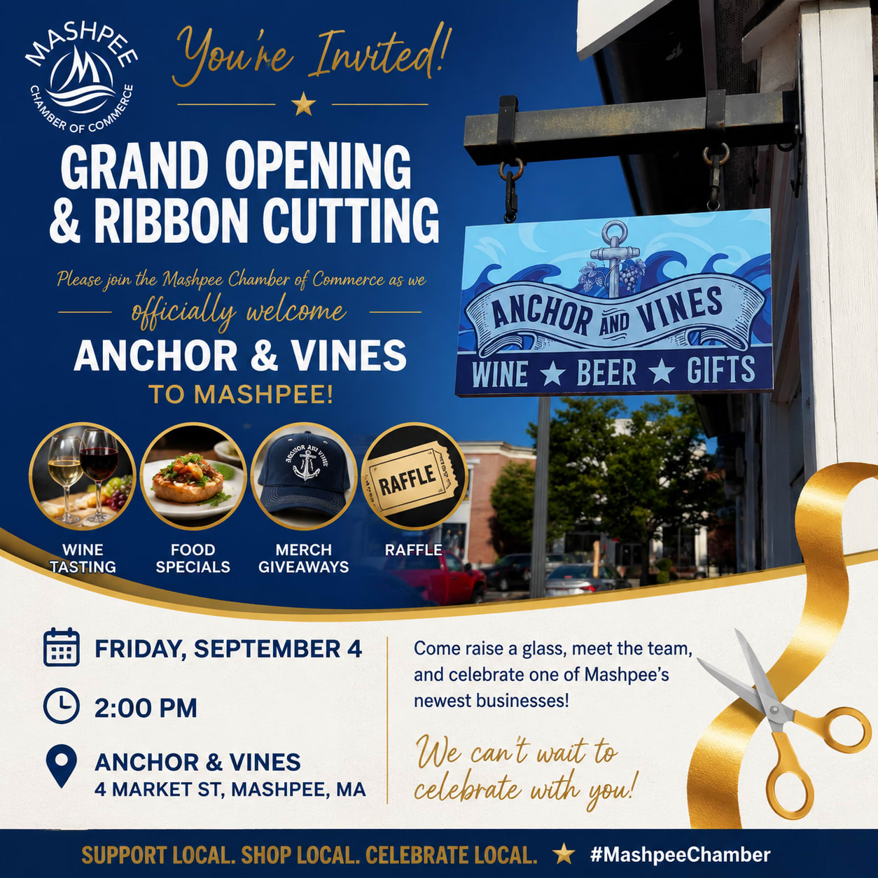 Ribbon cutting
