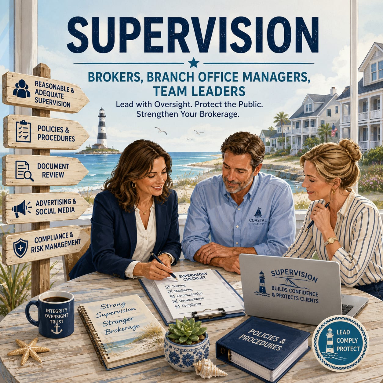 Broker Supervision Graphic