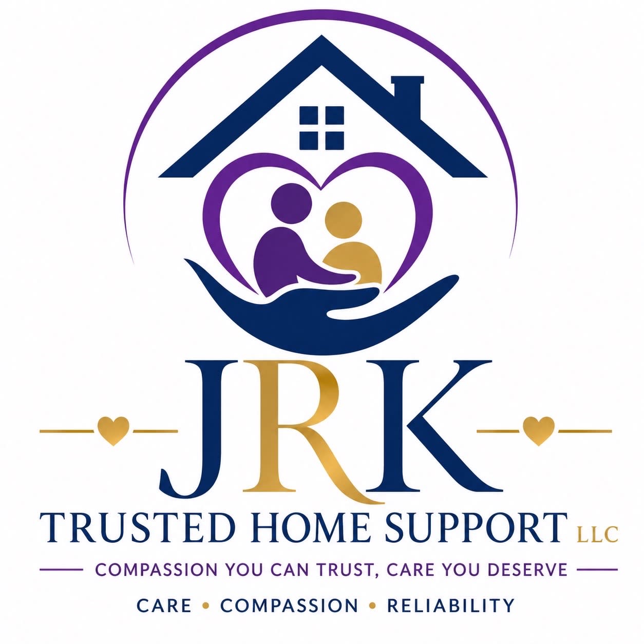 JRK Trusted Home Support logo
