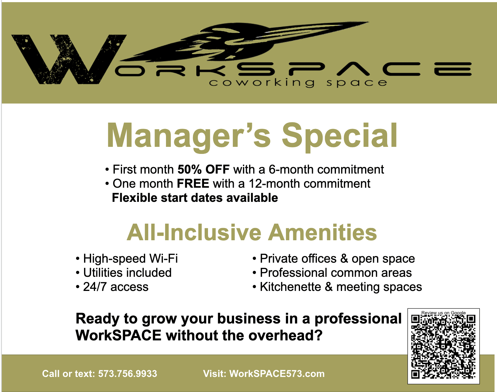 Coworking Space Farmington MO | Private Offices & Meeting Rooms | #WorkSpace573